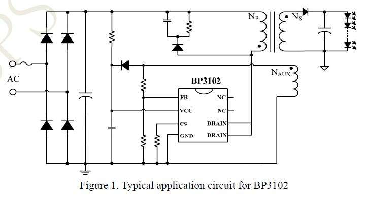 Bp9916c схема включения